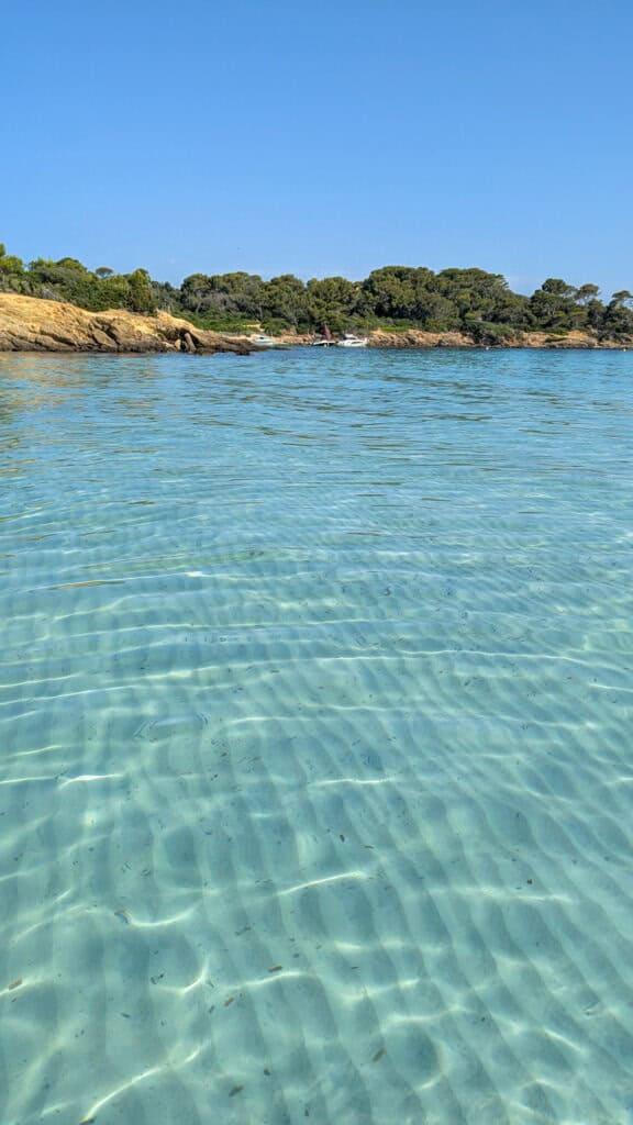 Porquerolles crique sauvage