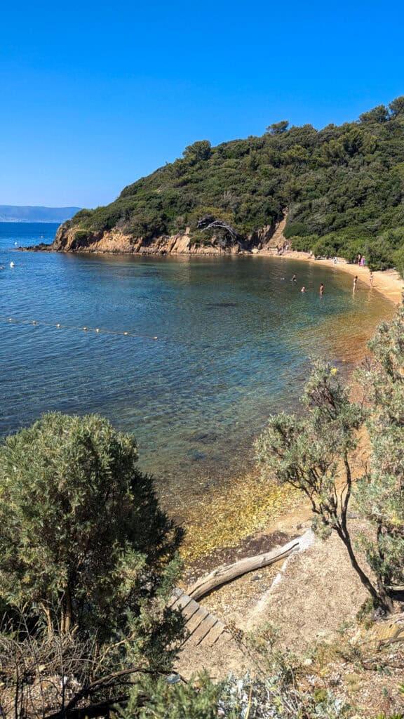 Port-Cros plage de la Palud