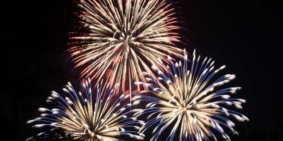 Feu d'artifice port Hyères